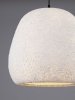 Lampa wisząca biała owalna 45cm designerska nowoczesna do salonu jadalni nad stół Luces Exclusivas